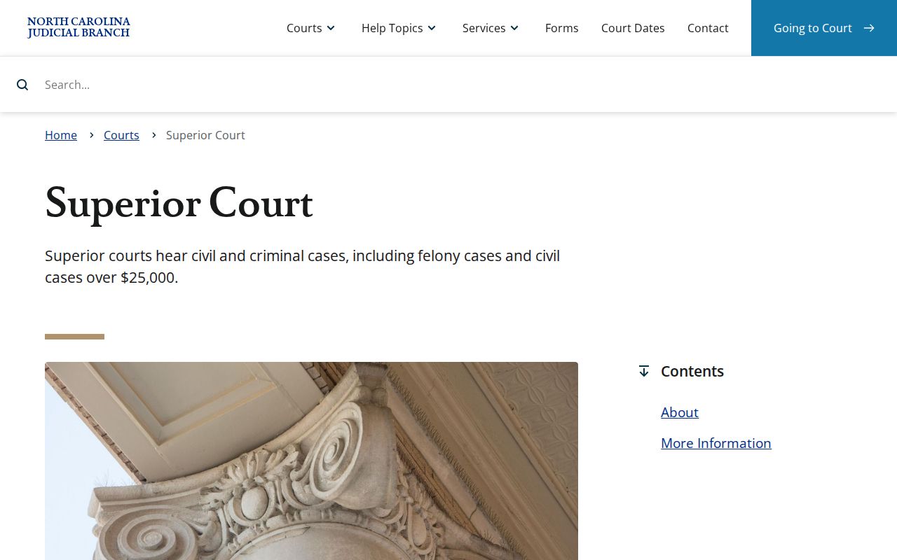 Franklin County civil court docket Superior Court jurisdiction source