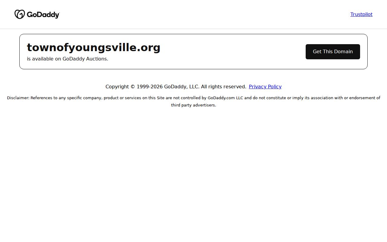 Youngsville court records civic context from the Town of Youngsville